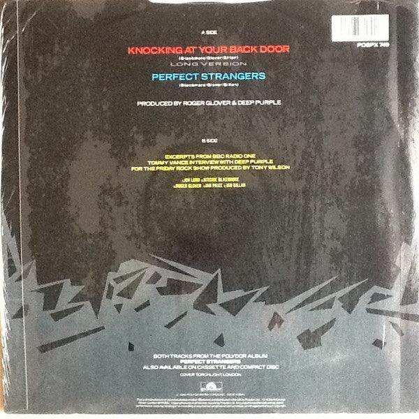 Knocking At Your Back Door / Perfect Strangers