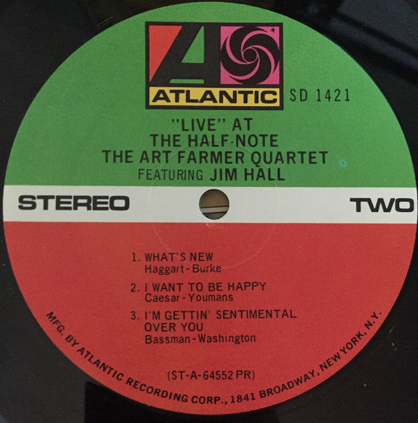 "Live" At The Half-Note