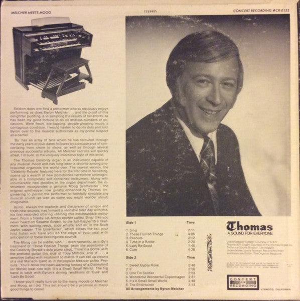 Melcher Meets Moog