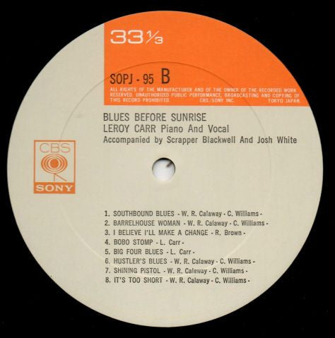 Blues Before Sunrise
