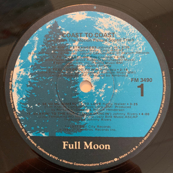 Coast To Coast (Music From The Motion Picture Soundtrack)