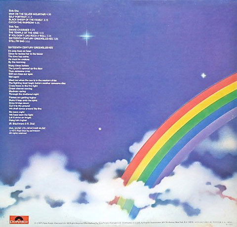 Ritchie Blackmore's Rainbow = 銀嶺の覇者