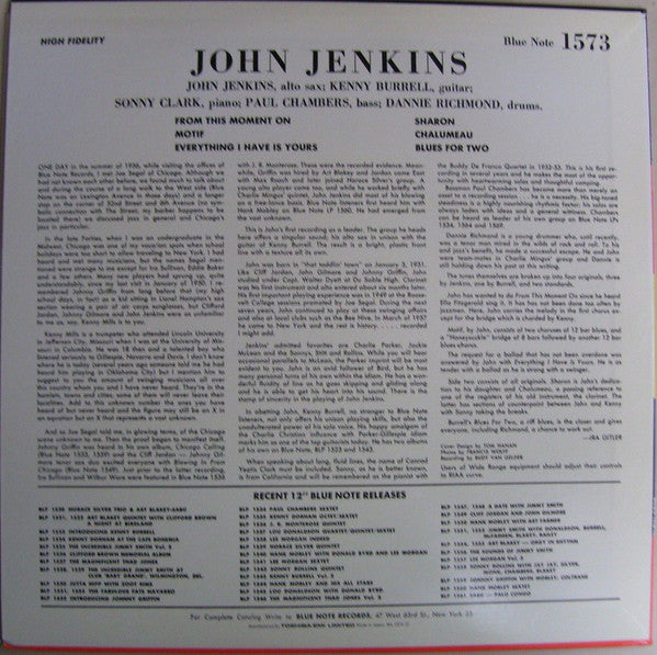 John Jenkins With Kenny Burrell