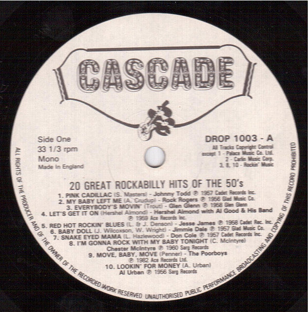 20 Great Rockabilly Hits Of The 50's