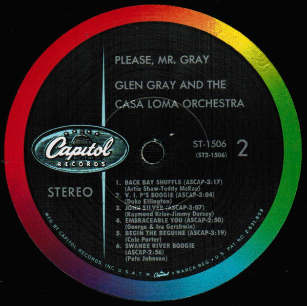 Please, Mr. Gray...