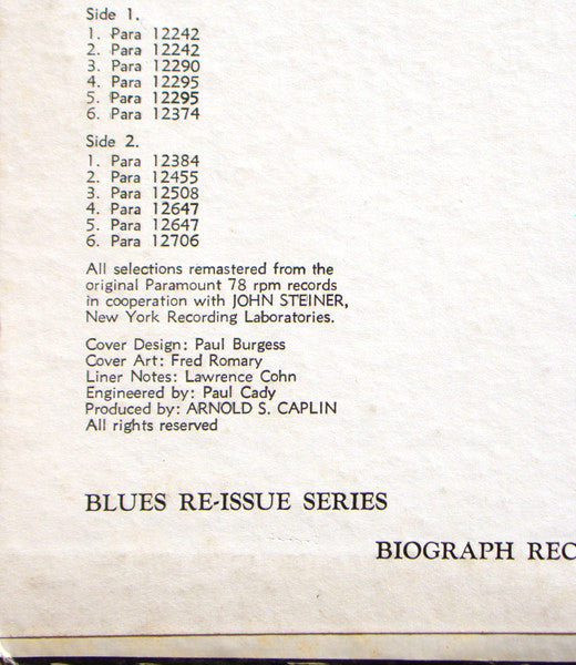 Blues The World Forgot