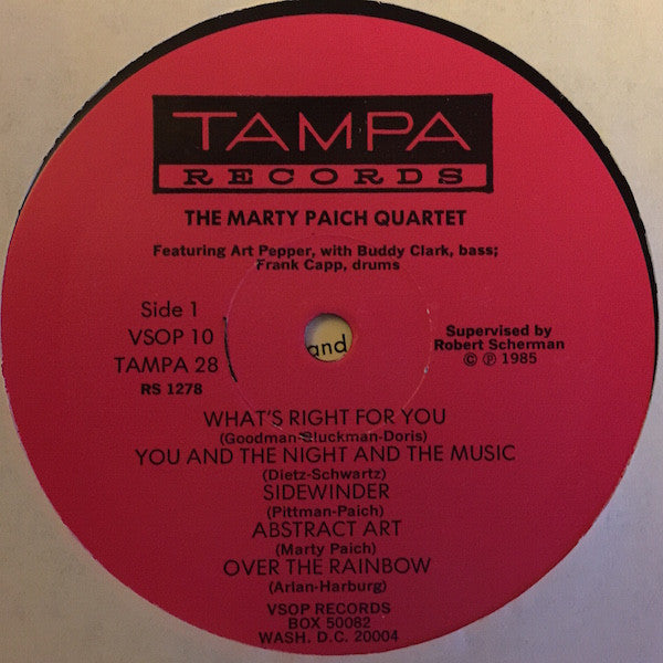 Marty Paich Quartet
