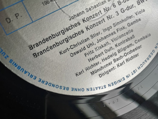 6 Brandenburgische Konzerte