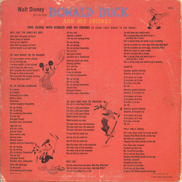 Walt Disney Presents Donald Duck And His Friends