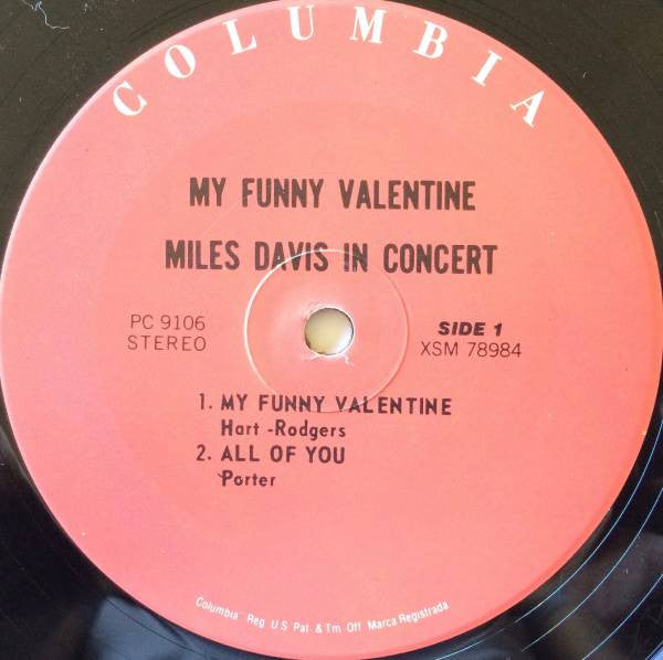 My Funny Valentine - Miles Davis In Concert