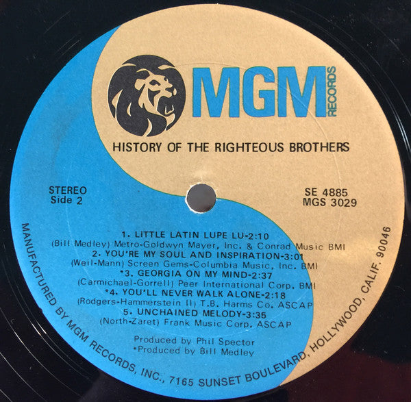 The History Of The Righteous Brothers