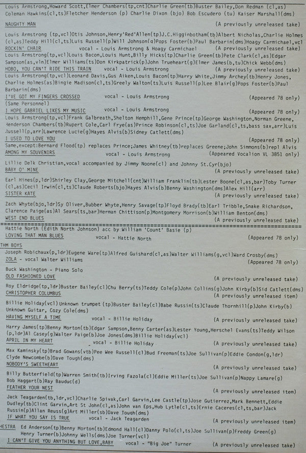 Jazz Potpourri: 20 Collector Items 1924-40