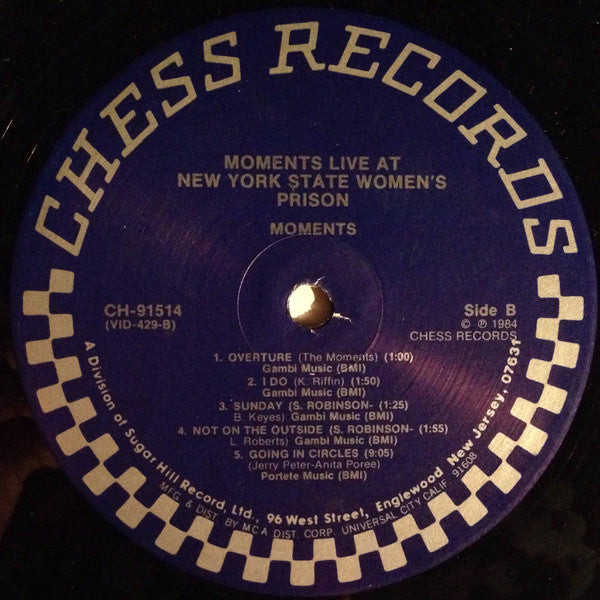 The Moments Live At The New York State Women's Prison