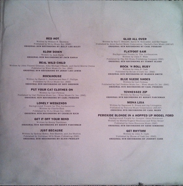 Rockabilly Riot! Volume One - A Tribute To Sun Records