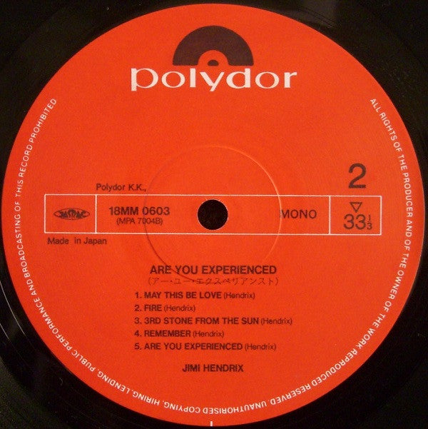 Are You Experienced