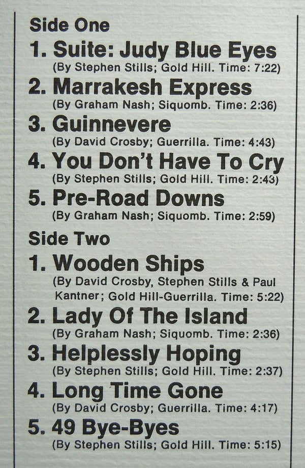 Crosby, Stills & Nash