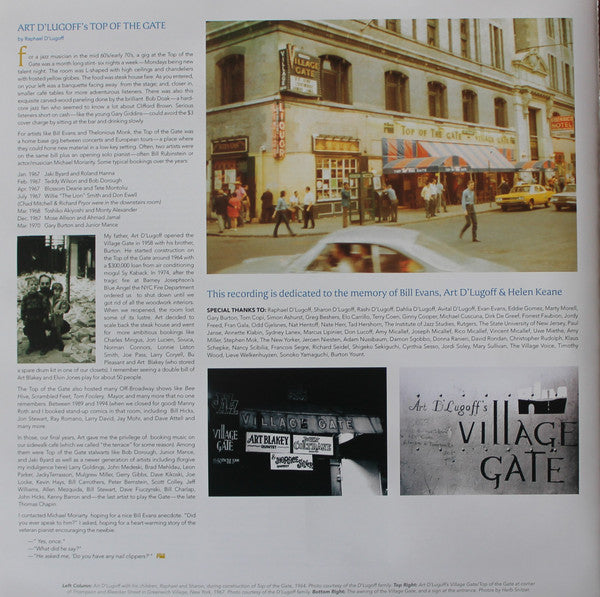 Live At Art D'Lugoff's Top Of The Gate