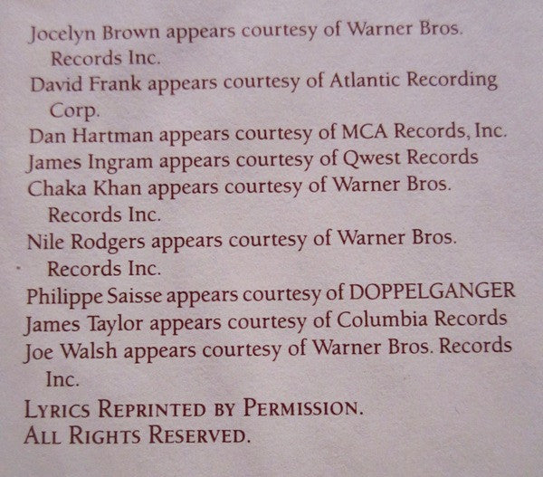 Back In The High Life