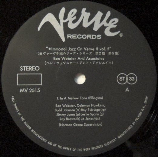 Ben Webster And Associates