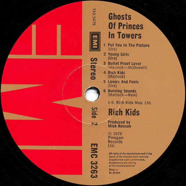 Ghosts Of Princes In Towers