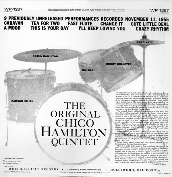 The Original Chico Hamilton Quintet