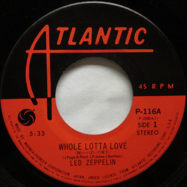 Whole Lotta Love / Living Loving Maid (She's Just A Woman)