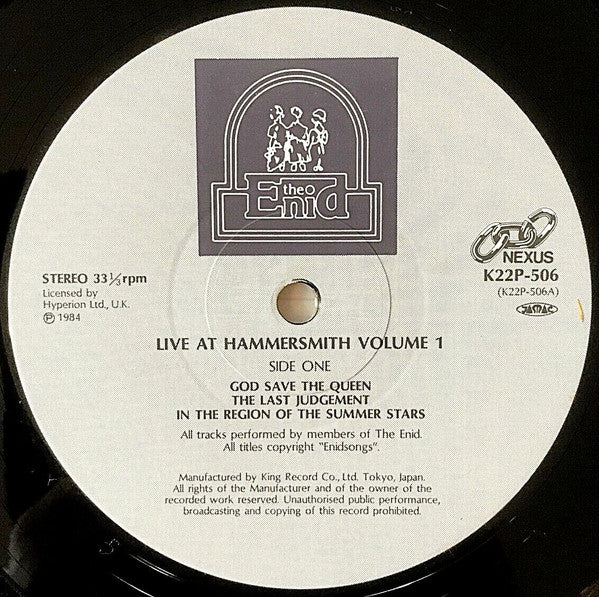 Live At Hammersmith Vol 1.