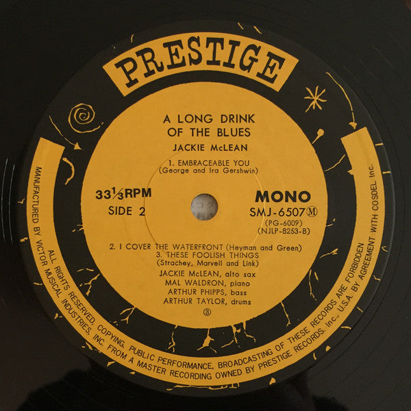 A Long Drink Of The Blues