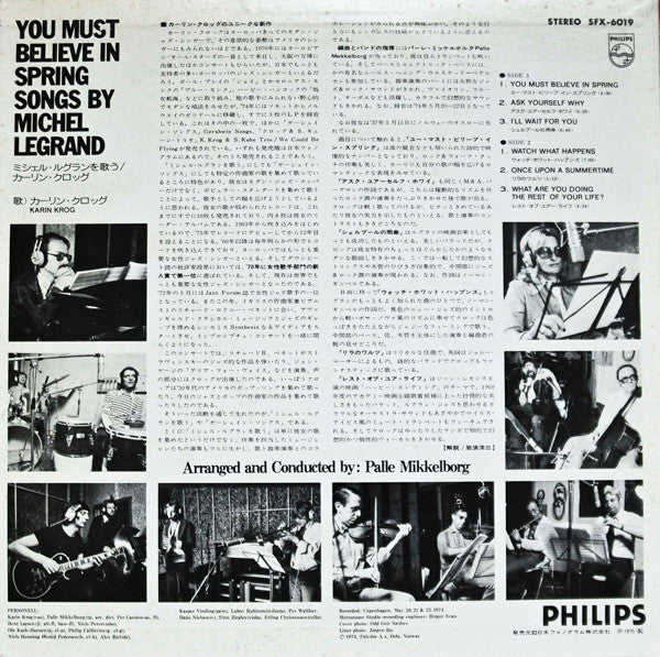 You Must Believe In Spring (Songs By Michel Legrand)