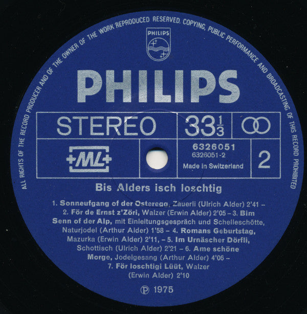 Bis Alders Isch Loschtig