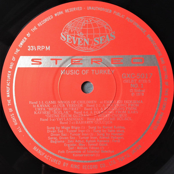 Music Of Turkey = トルコの音楽