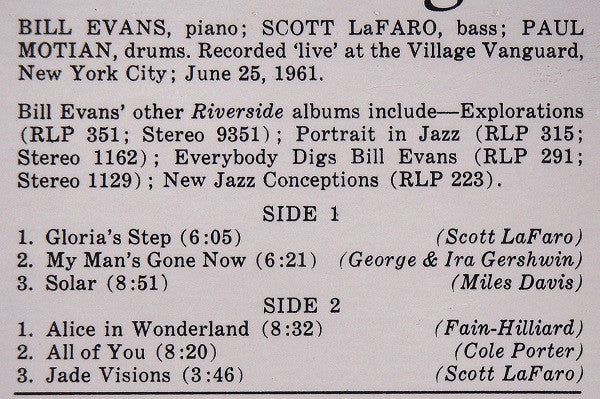 Sunday At The Village Vanguard