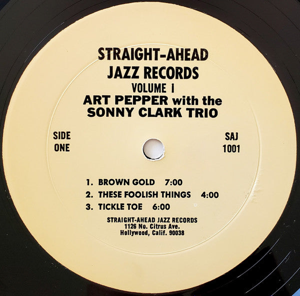 Straight-Ahead Jazz Volume One