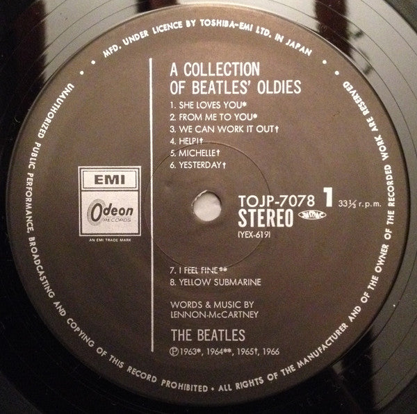 A Collection Of Beatles Oldies = オールディーズ