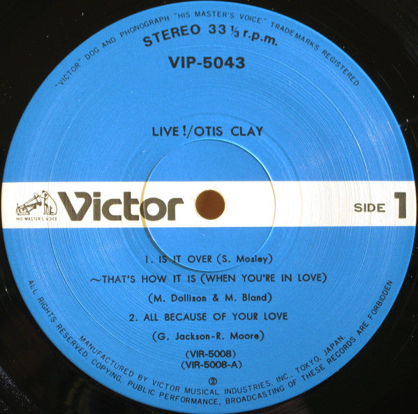 Live! Otis Clay