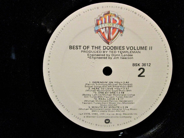 Best Of The Doobies - Volume II
