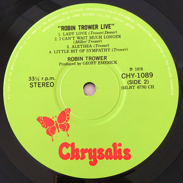 Robin Trower Live!