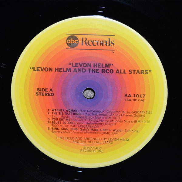 Levon Helm And The RCO All-Stars