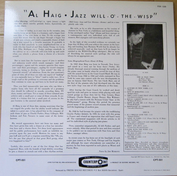 Jazz Will-O-The-Wisp