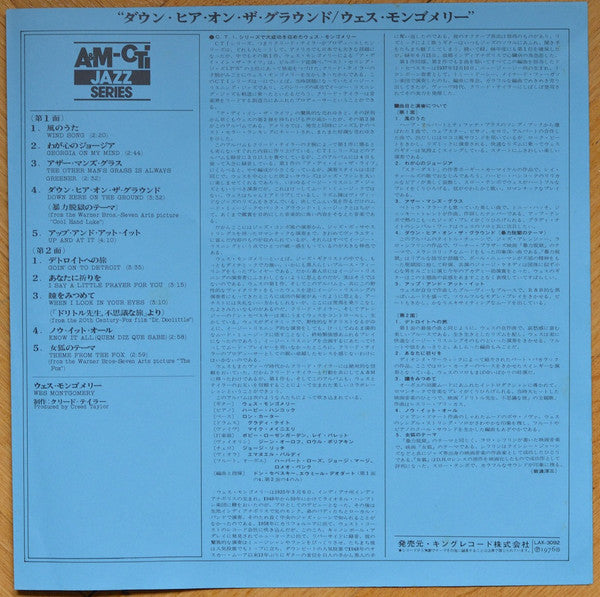 Down Here On The Ground