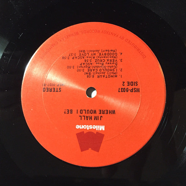 ...Where Would I Be?