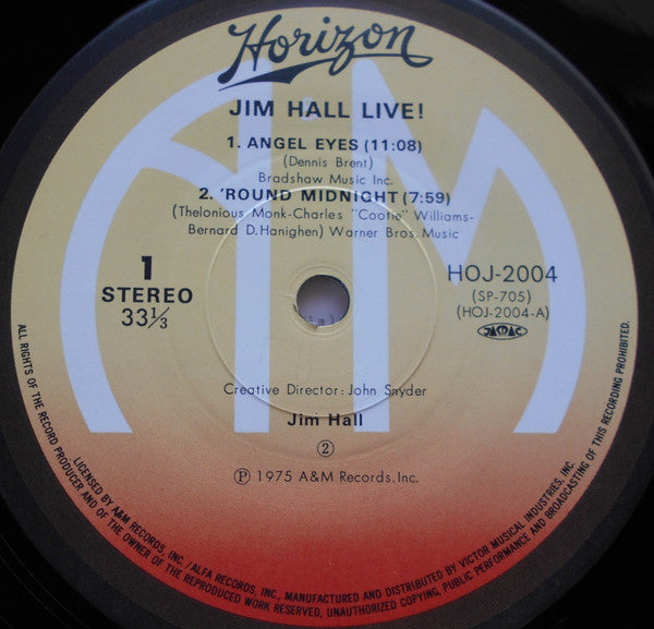 Jim Hall Live!
