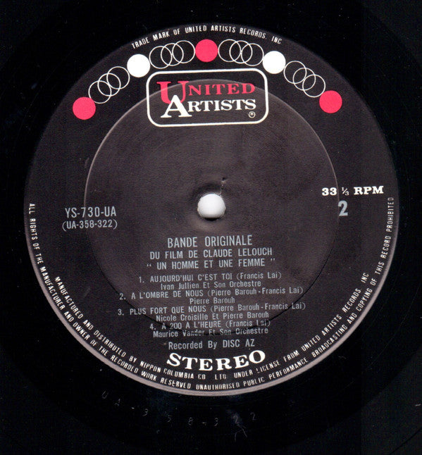 A Man And A Woman (Un Homme Et Une Femme)