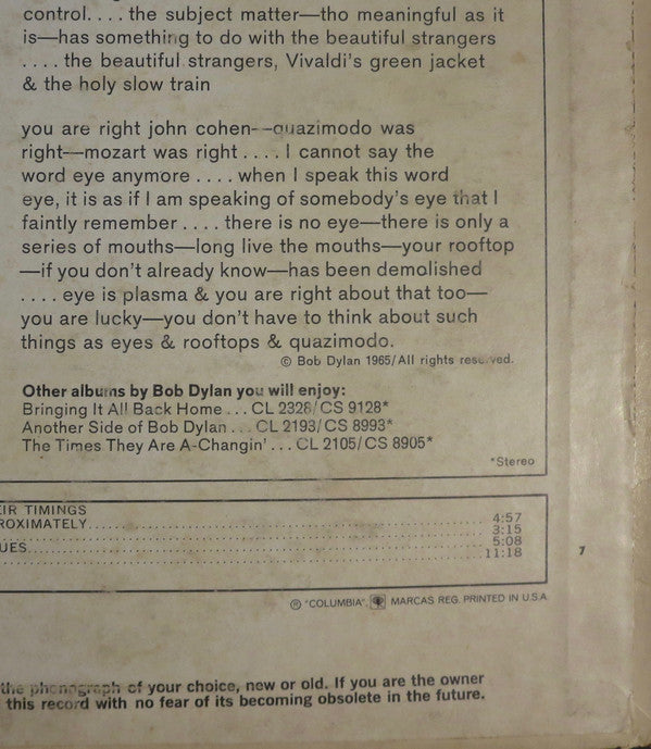 Highway 61 Revisited