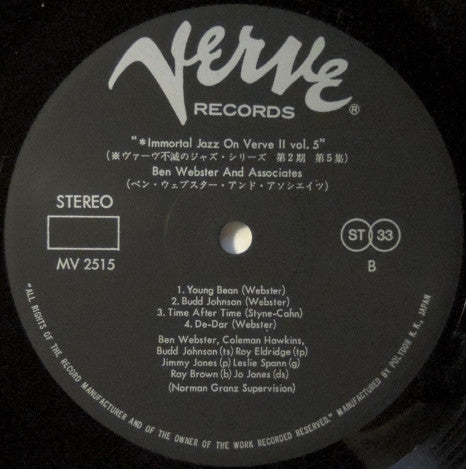 Ben Webster And Associates