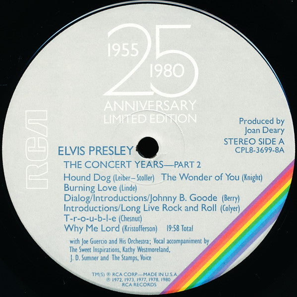 Elvis Aron Presley (1955-1980 - 25 Anniversary)