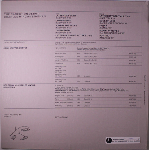 The Rarest On Debut - Charles Mingus Sideman