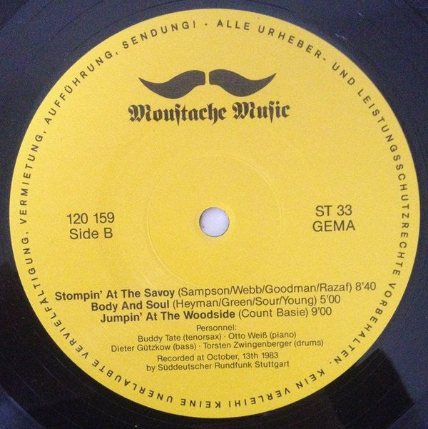 Buddy Tate Meets Torsten Zwingenberger