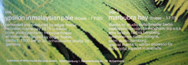 Ypsilon In Malaysian Pale