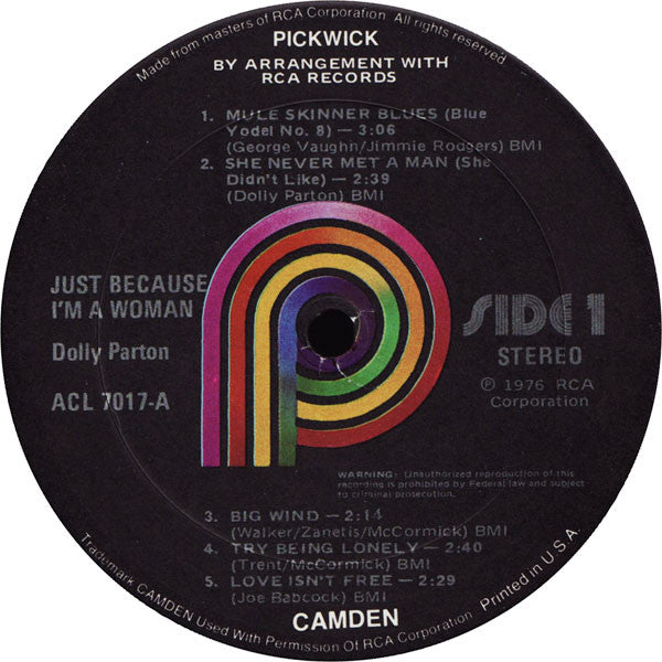 Just Because I'm A Woman